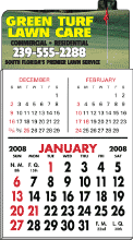 3 Month Display Adhesive Calendar Pad