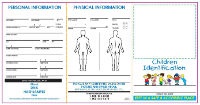 Custom Promotional Children ID kits