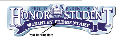 Proud Parent of an Honor Student Sticker