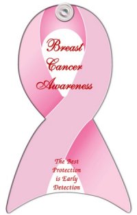 Breast Cancer Awareness Window Sign
