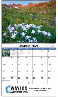 American Scenic 2021 Calendar