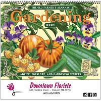 Old Farmers Almanac Gardening 2021 Calendar Cover