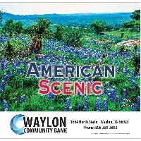 American Scenic Calendar Cover