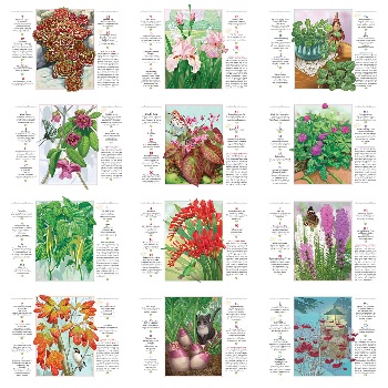 Old Farmers Almanac Gardening Calendar Monthly Scenes