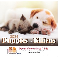 Puppies and Kittens Calendar Cover
